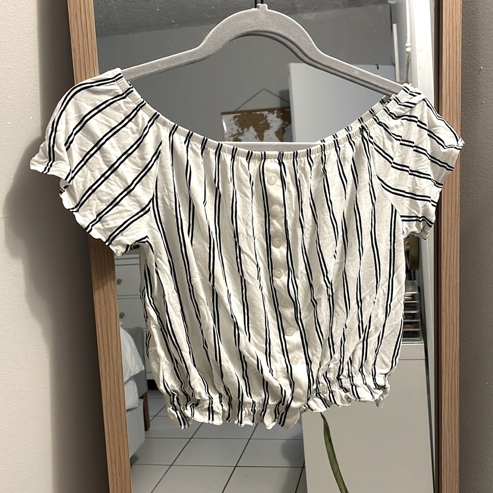 H&M off the shoulder top